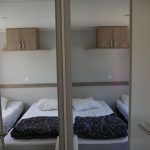 chambre mobil home au camping de Keremma