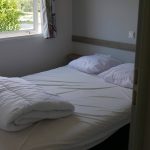 Chambre mobil-home au camping de Keremma